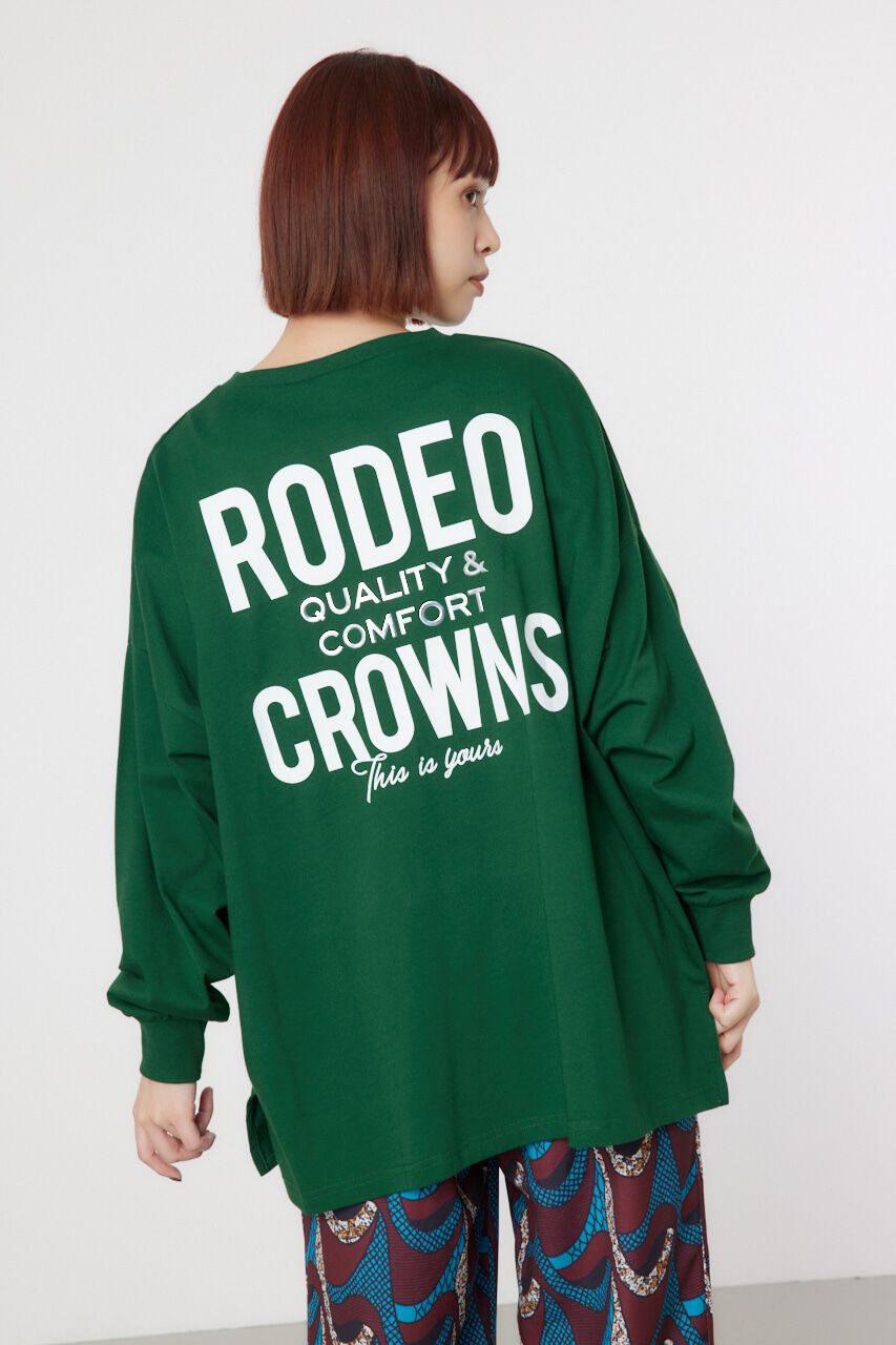 RODEO CROWNS「MSロゴL/S Tシャツ」|Tシャツ・カットソー|D/GRN3