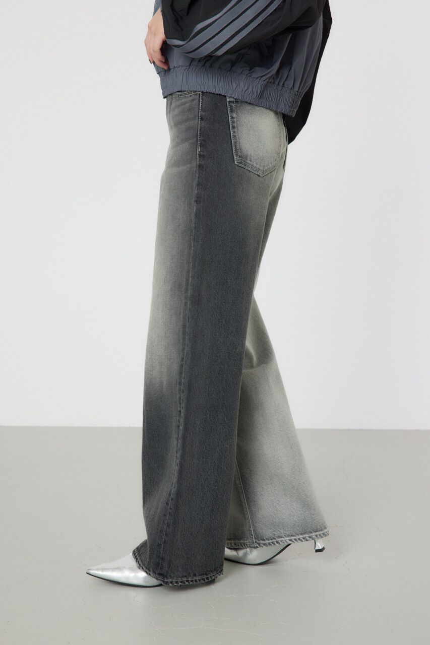 RODEO CROWNS「アシンメトリーDENIM PT」|デニム|