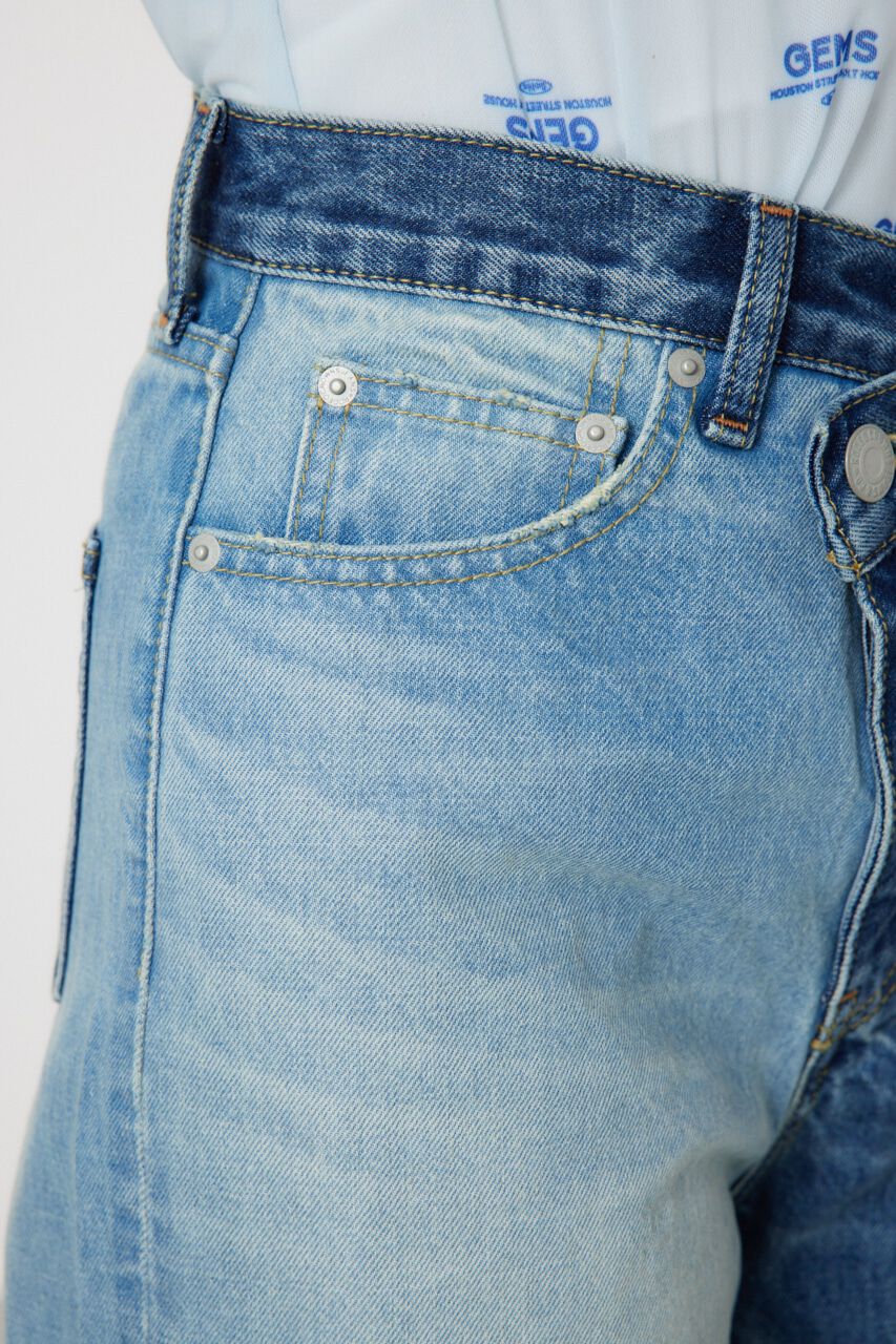 RODEO CROWNS「アシンメトリーDENIM PT」|デニム|
