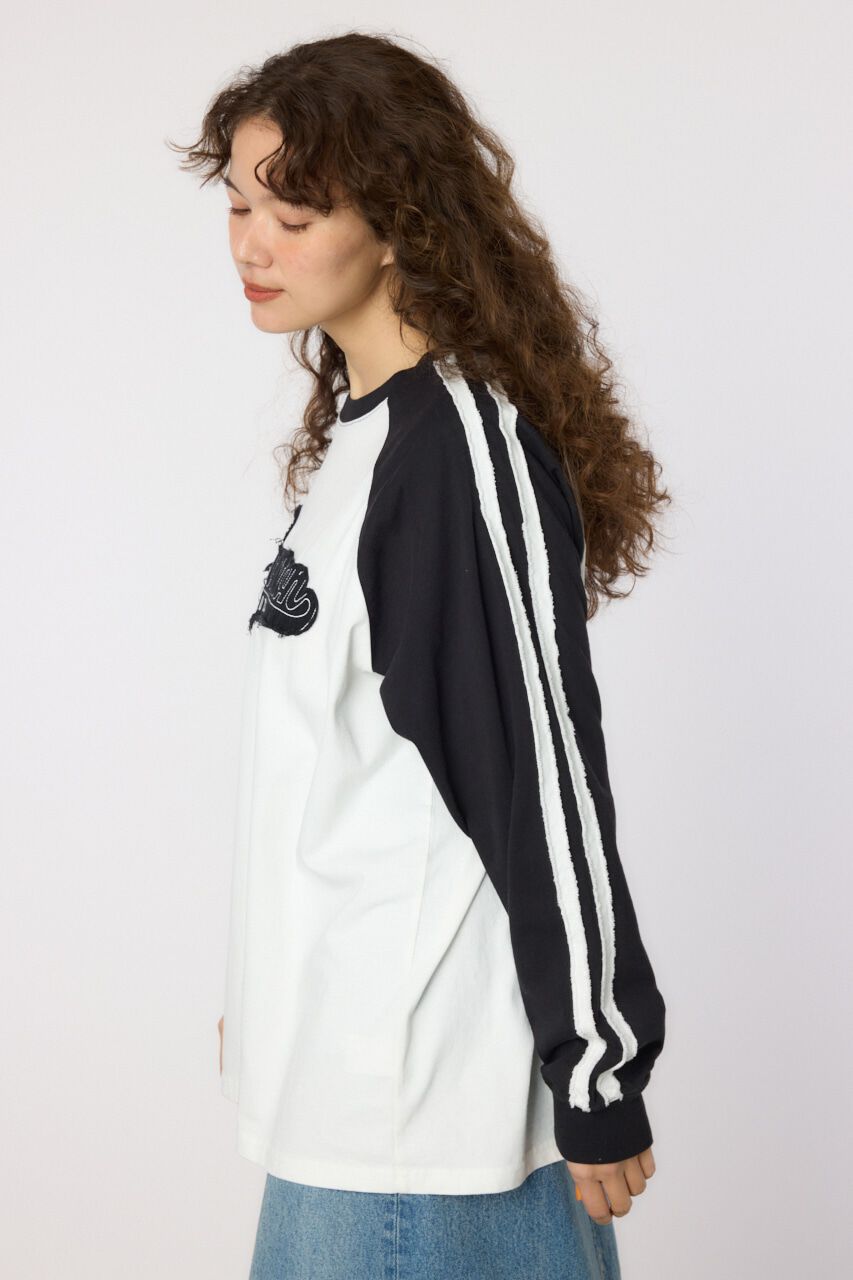 RODEO CROWNS「ラインHOUSTON ロングスリーブTシャツ」|Tシャツ・カットソー|