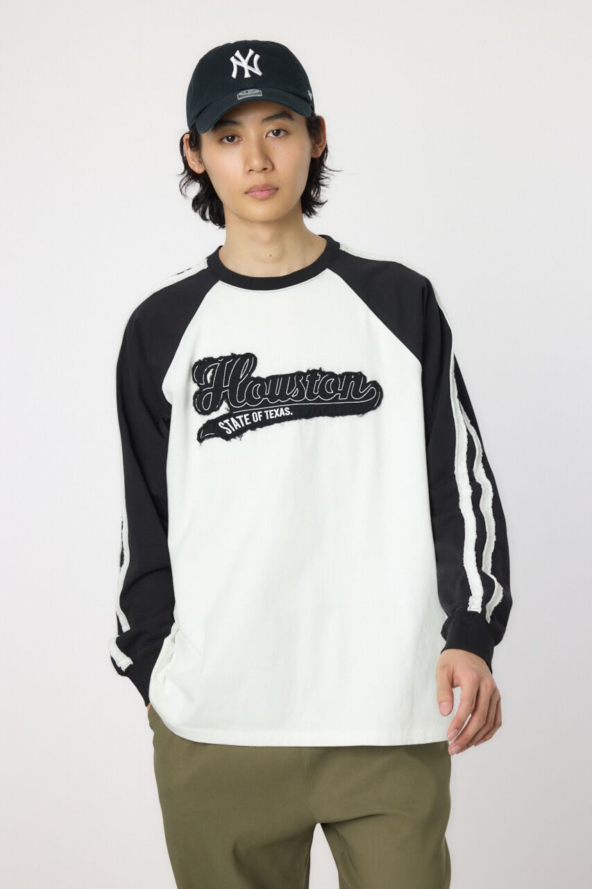 RODEO CROWNS「ラインHOUSTON ロングスリーブTシャツ」|Tシャツ・カットソー|