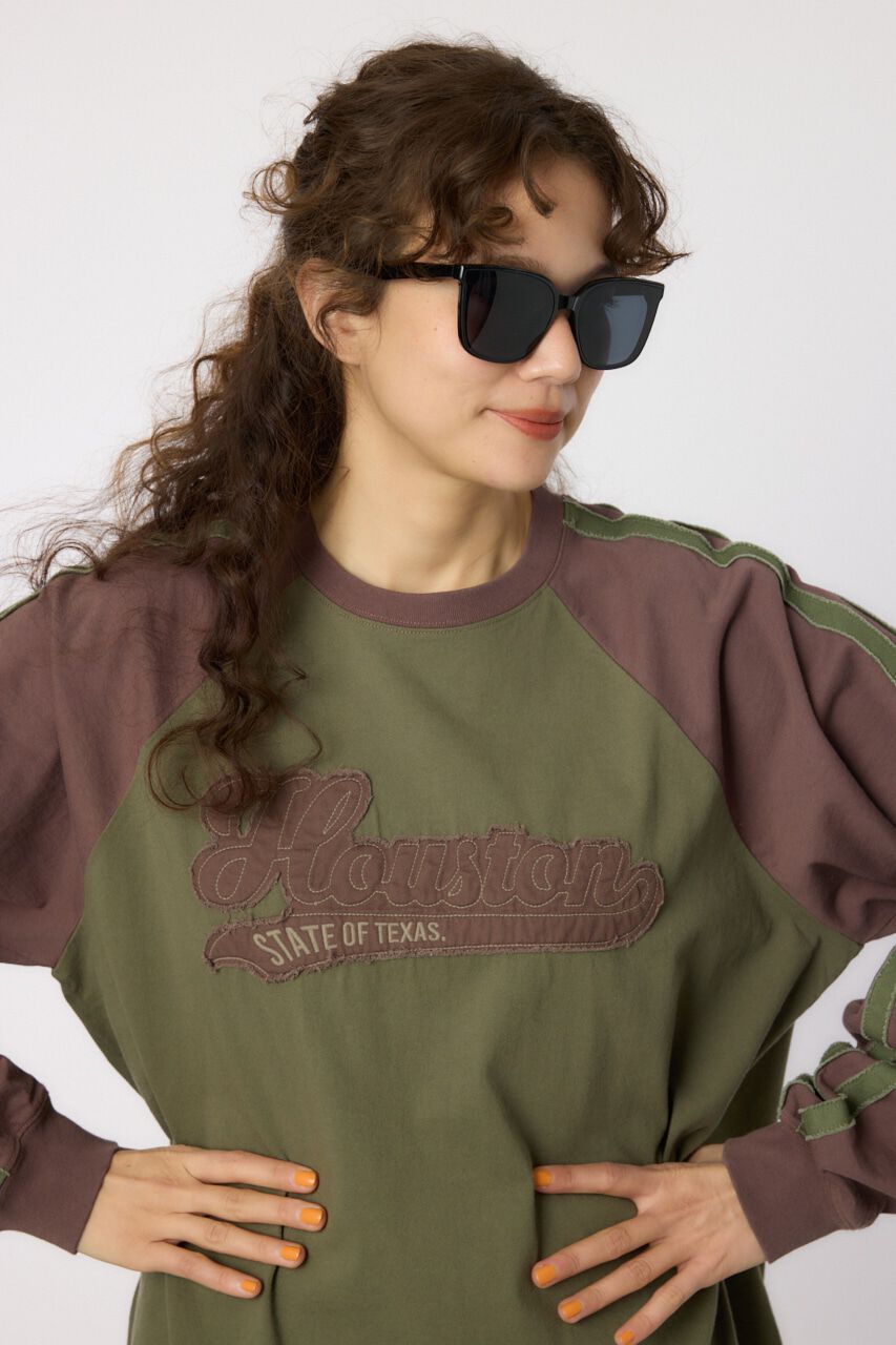 RODEO CROWNS「ラインHOUSTON ロングスリーブTシャツ」|Tシャツ・カットソー|