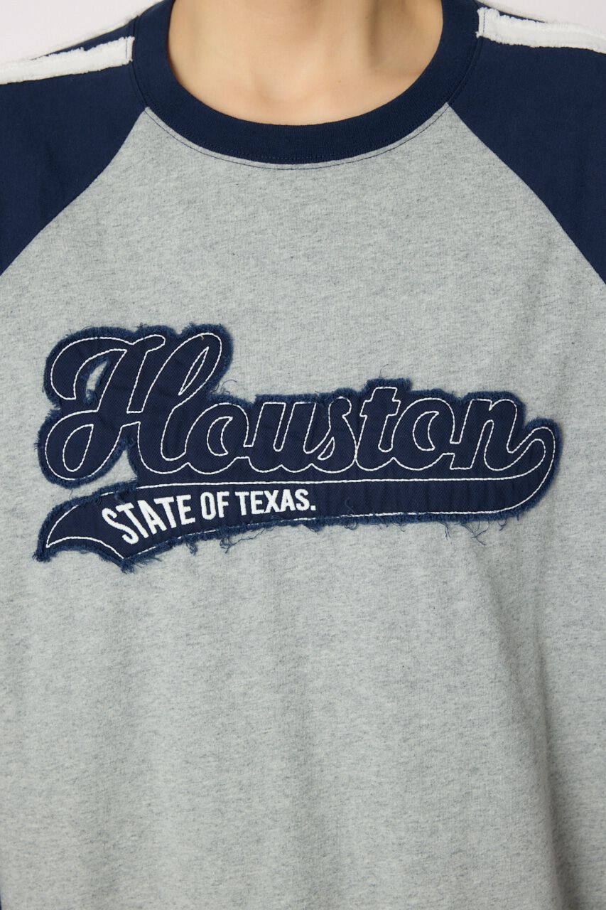 RODEO CROWNS「ラインHOUSTON ロングスリーブTシャツ」|Tシャツ・カットソー|