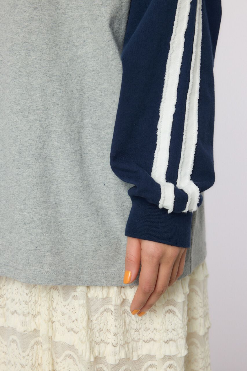 RODEO CROWNS「ラインHOUSTON ロングスリーブTシャツ」|Tシャツ・カットソー|