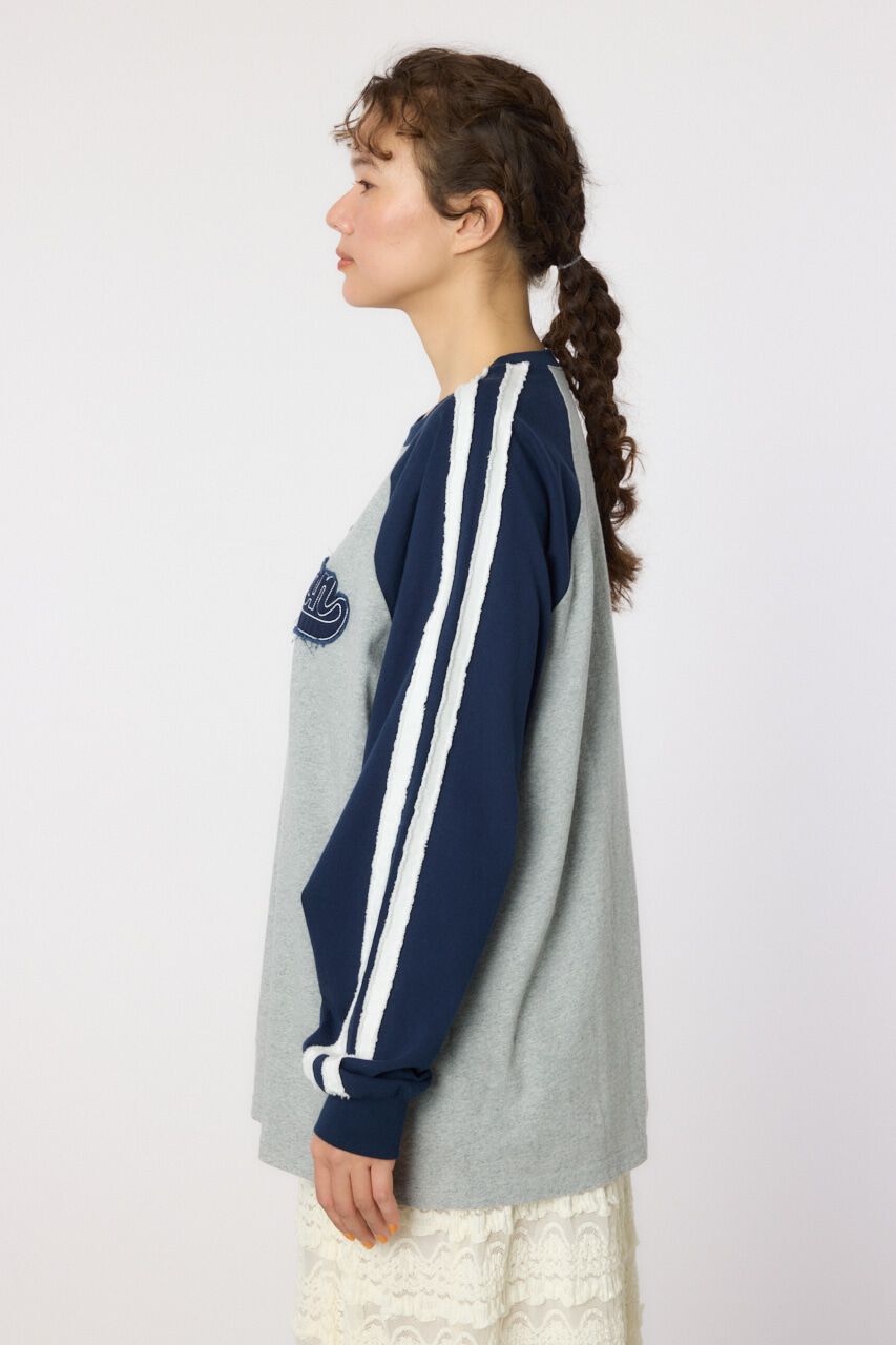 RODEO CROWNS「ラインHOUSTON ロングスリーブTシャツ」|Tシャツ・カットソー|