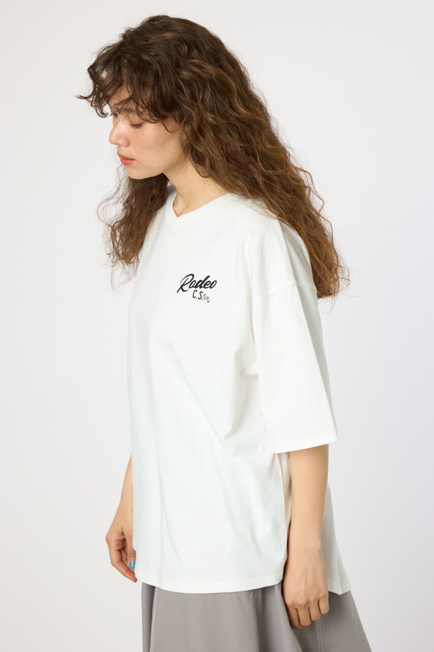 RODEO CROWNS「RCS VネックTシャツ」|Tシャツ・カットソー|