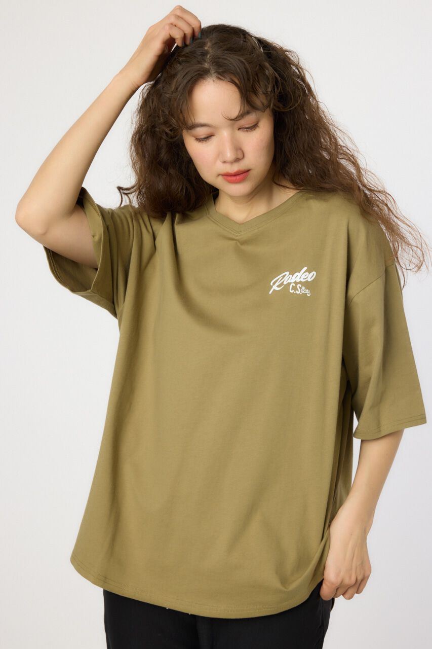 RODEO CROWNS「RCS VネックTシャツ」|Tシャツ・カットソー|