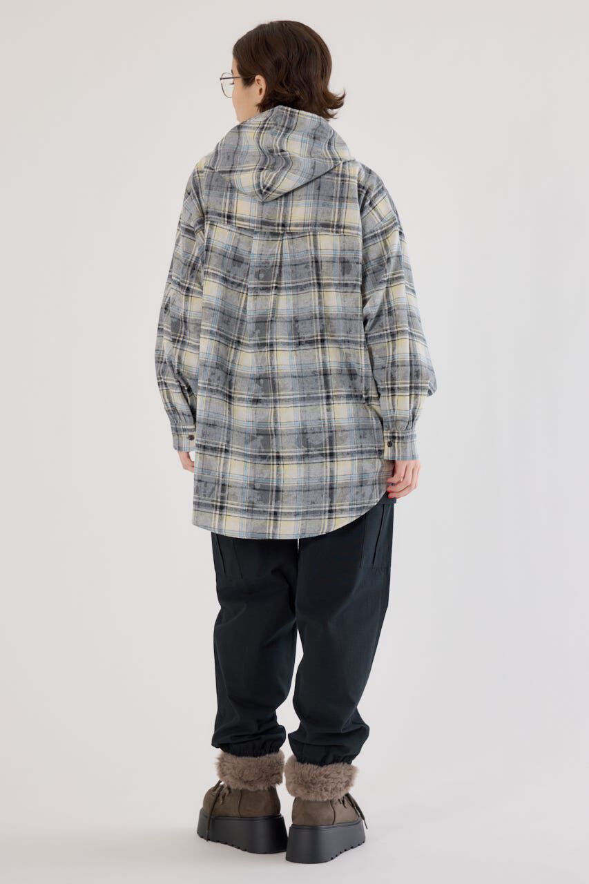 RODEO CROWNS「ヴィンテージチェックフードシャツ」|シャツ・ブラウス|