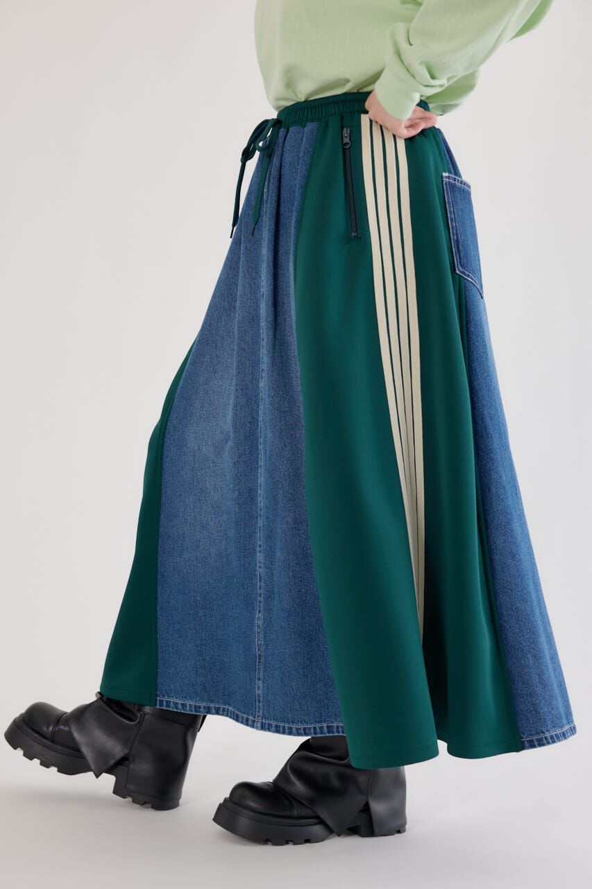 RODEO CROWNS「カスタムトラック デニムスカート」|スカート|