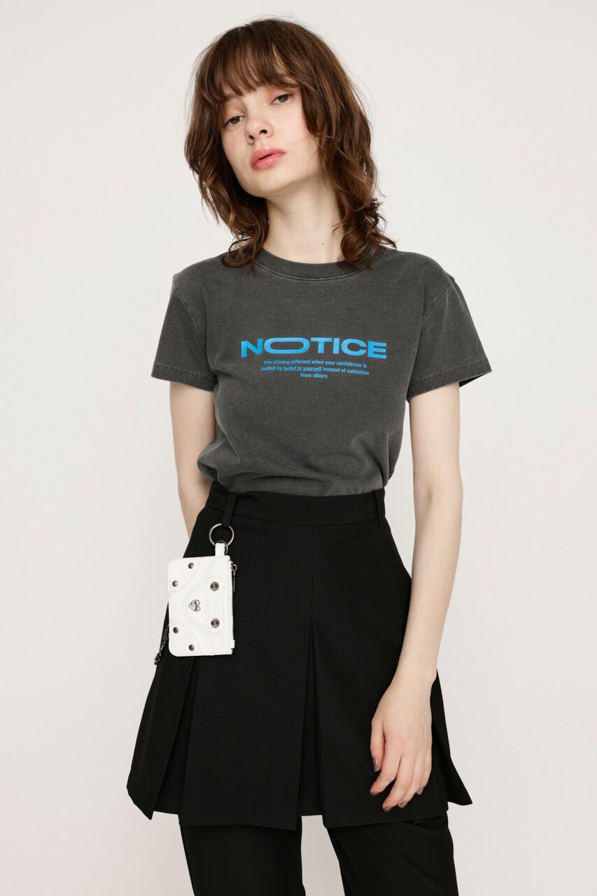 SLY「LOGO COMPACT Tシャツ」|Tシャツ・カットソー|L/BLK1