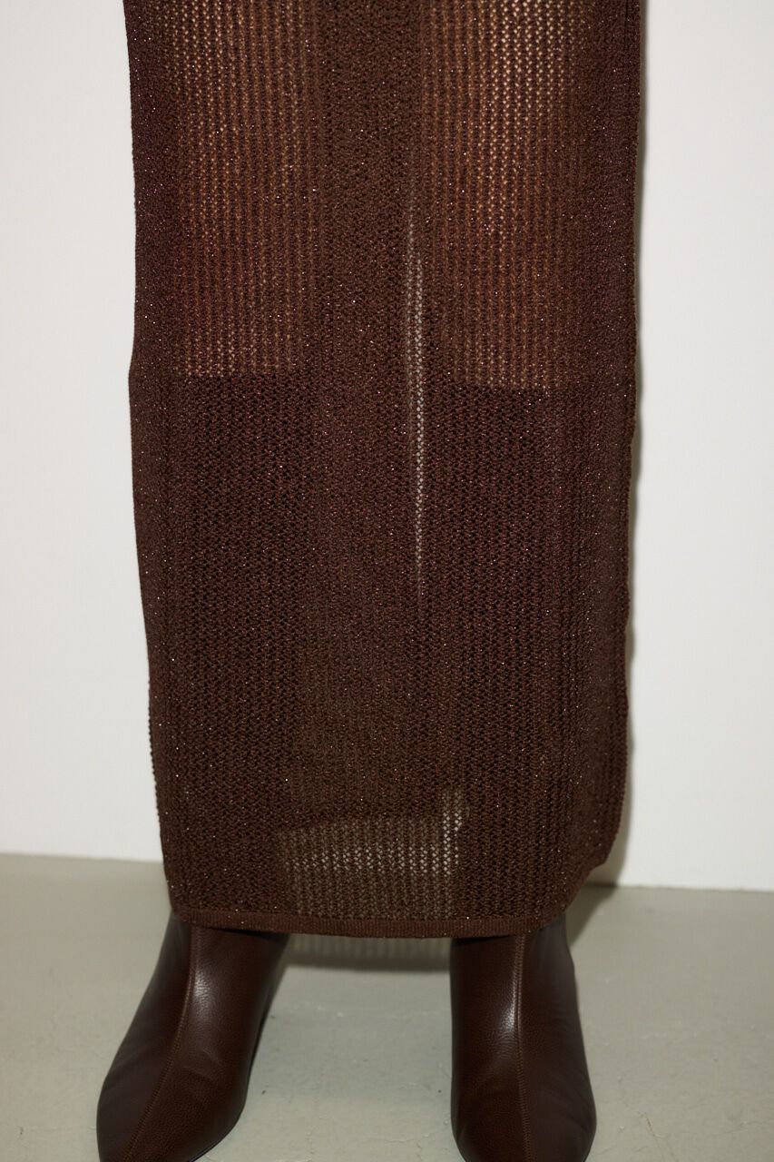 SLY「CROCHET SLIT ロングスカート」|スカート|