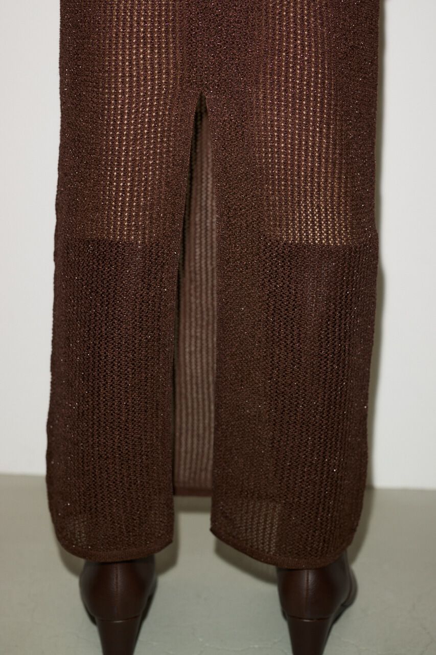 SLY「CROCHET SLIT ロングスカート」|スカート|