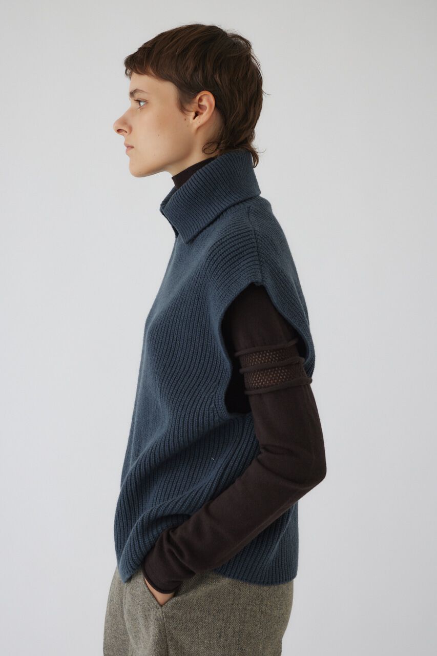 RIM.ARK 「High collar knit vest」|ニット・セーター|
