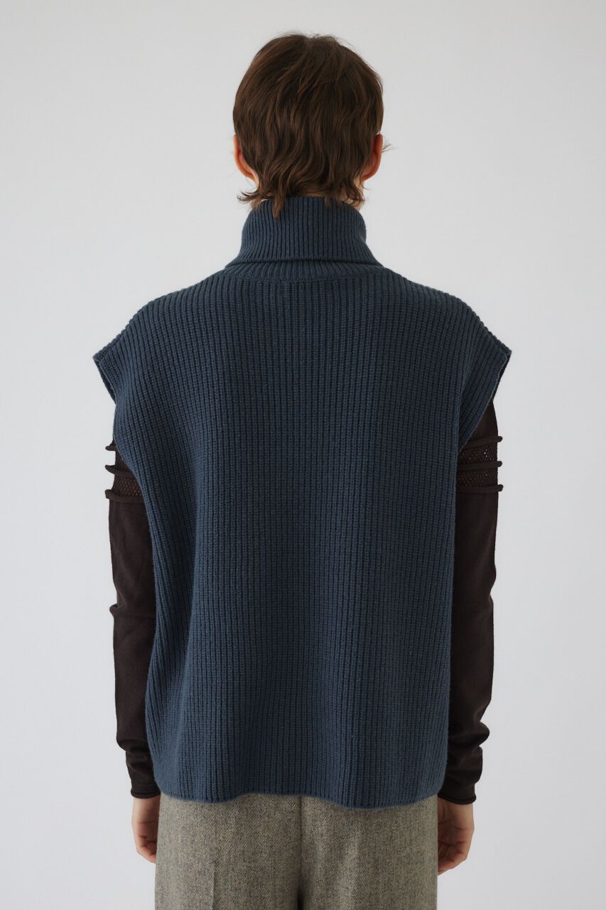 RIM.ARK 「High collar knit vest」|ニット・セーター|