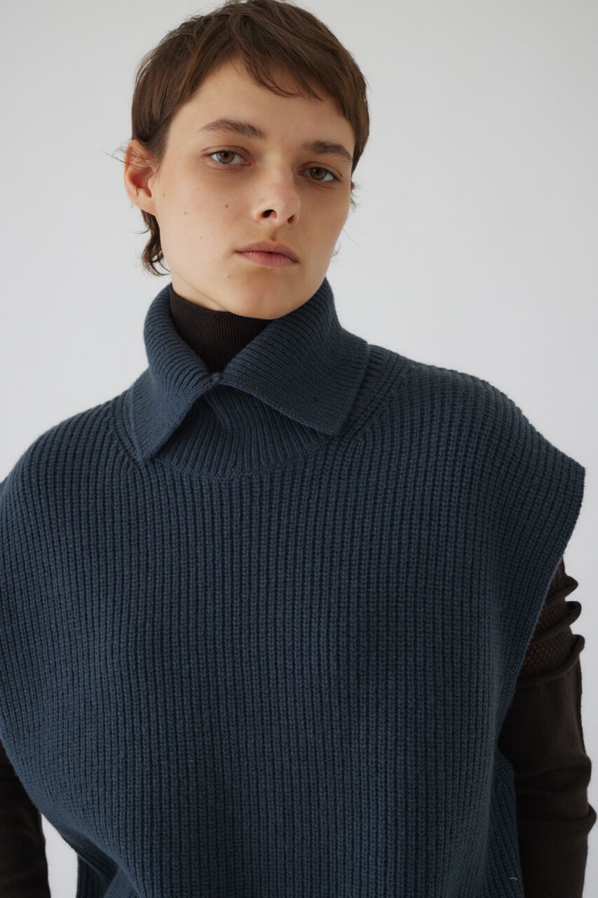 RIM.ARK 「High collar knit vest」|ニット・セーター|