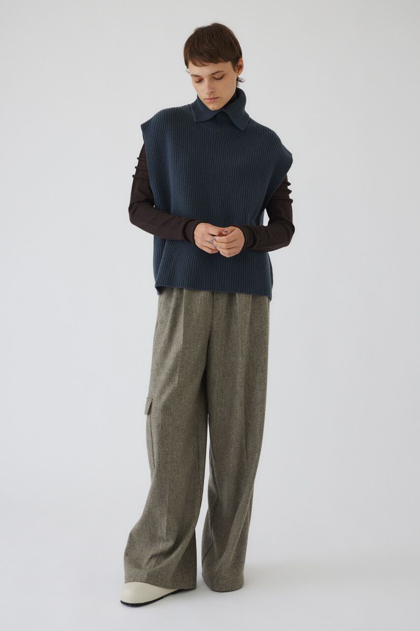RIM.ARK 「High collar knit vest」|ニット・セーター|