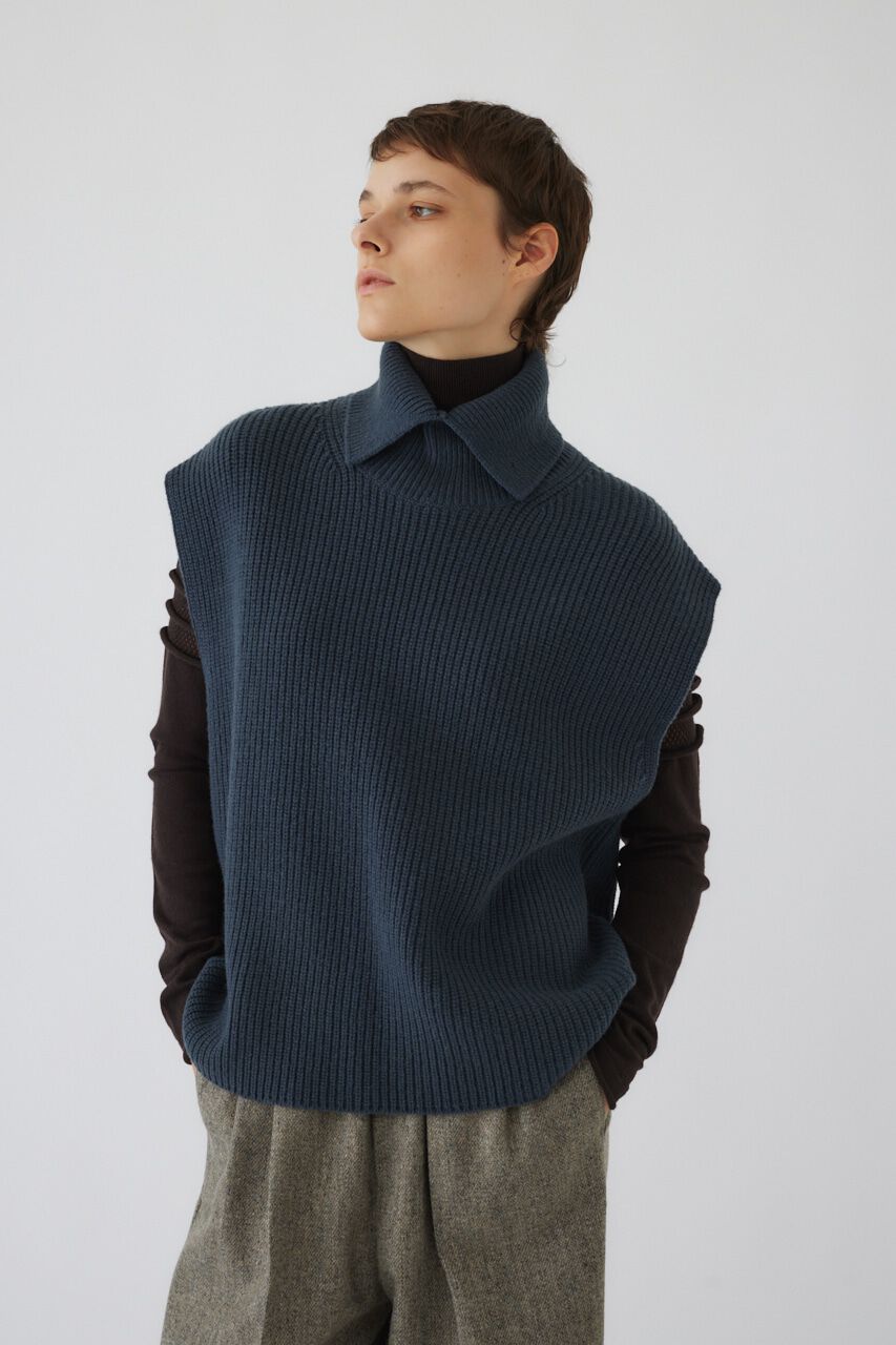 RIM.ARK 「High collar knit vest」|ニット・セーター|