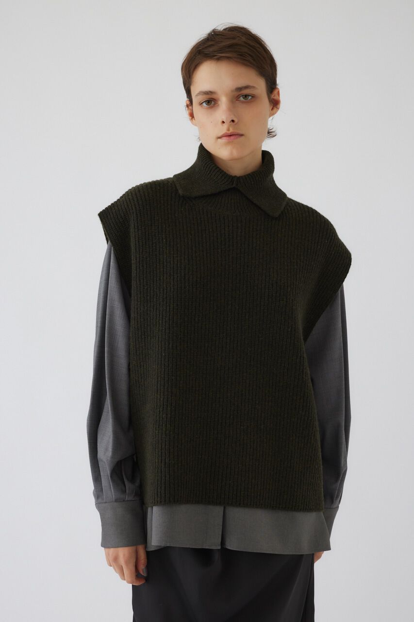RIM.ARK 「High collar knit vest」|ニット・セーター|KHA