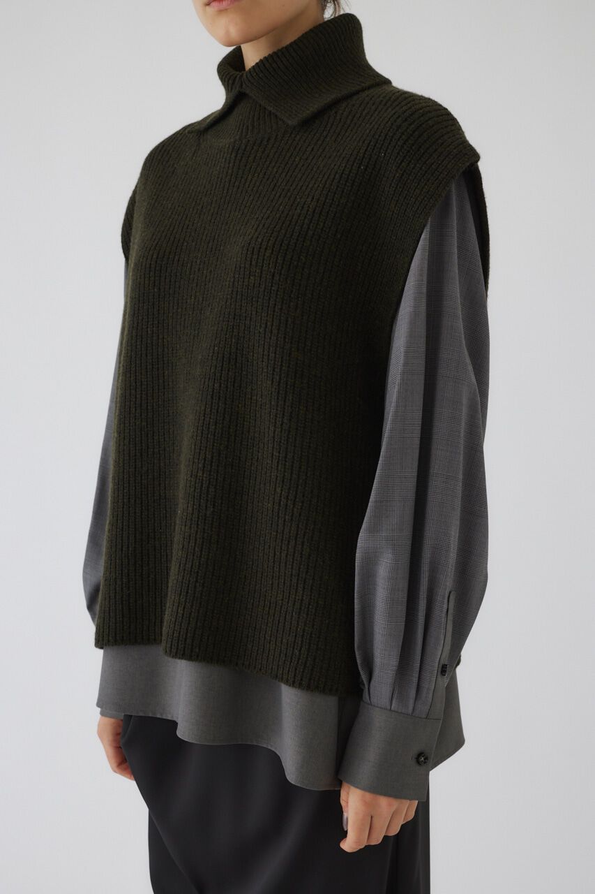 RIM.ARK 「High collar knit vest」|ニット・セーター|