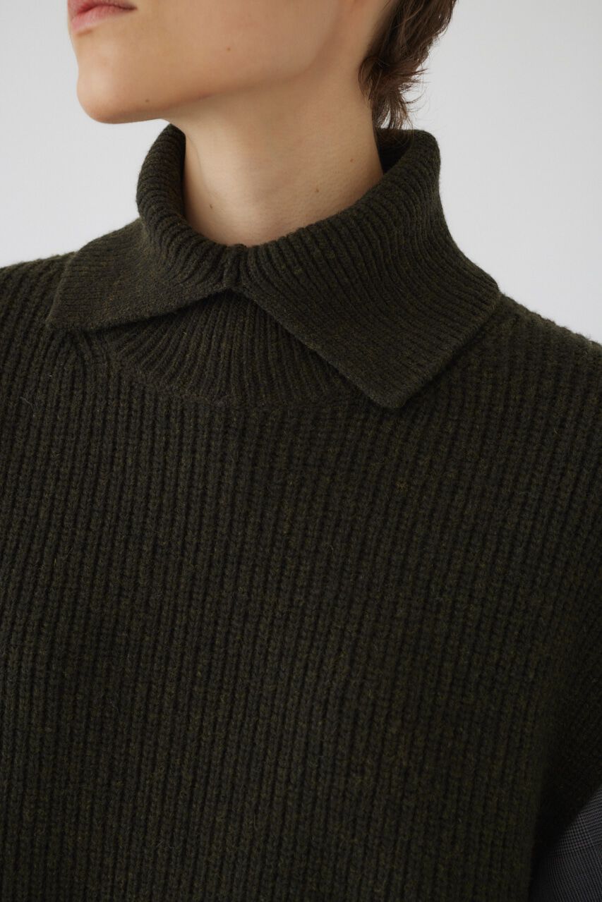 RIM.ARK 「High collar knit vest」|ニット・セーター|
