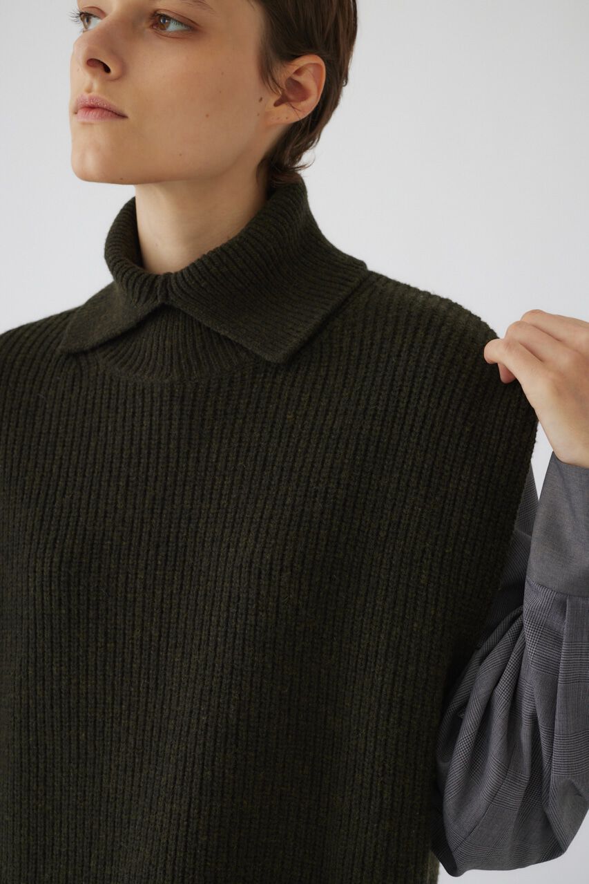 RIM.ARK 「High collar knit vest」|ニット・セーター|
