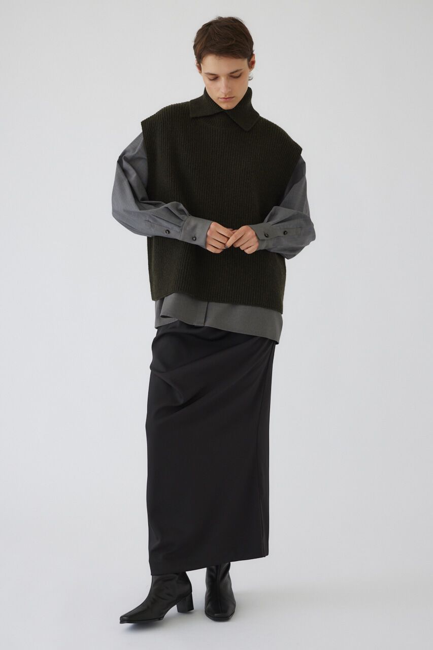 RIM.ARK 「High collar knit vest」|ニット・セーター|