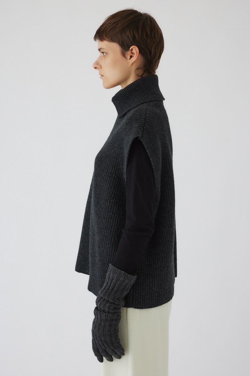 RIM.ARK 「High collar knit vest」|ニット・セーター|