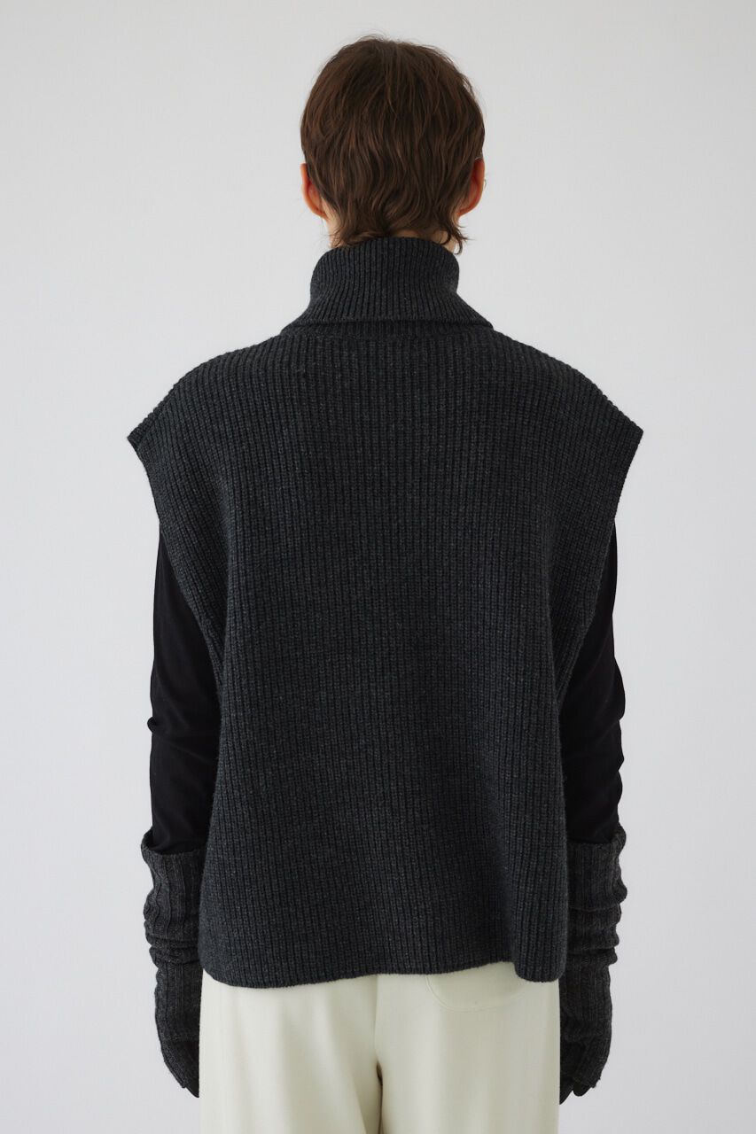 RIM.ARK 「High collar knit vest」|ニット・セーター|