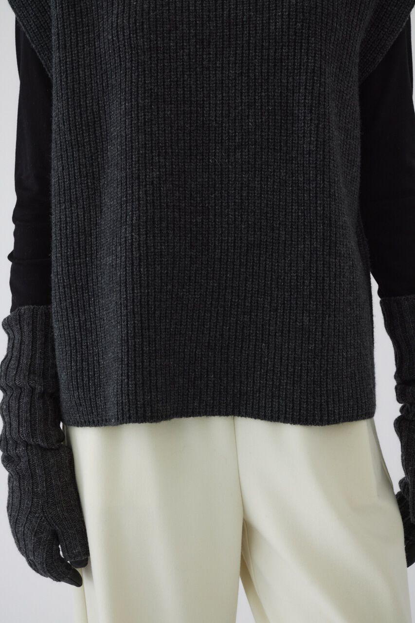 RIM.ARK 「High collar knit vest」|ニット・セーター|