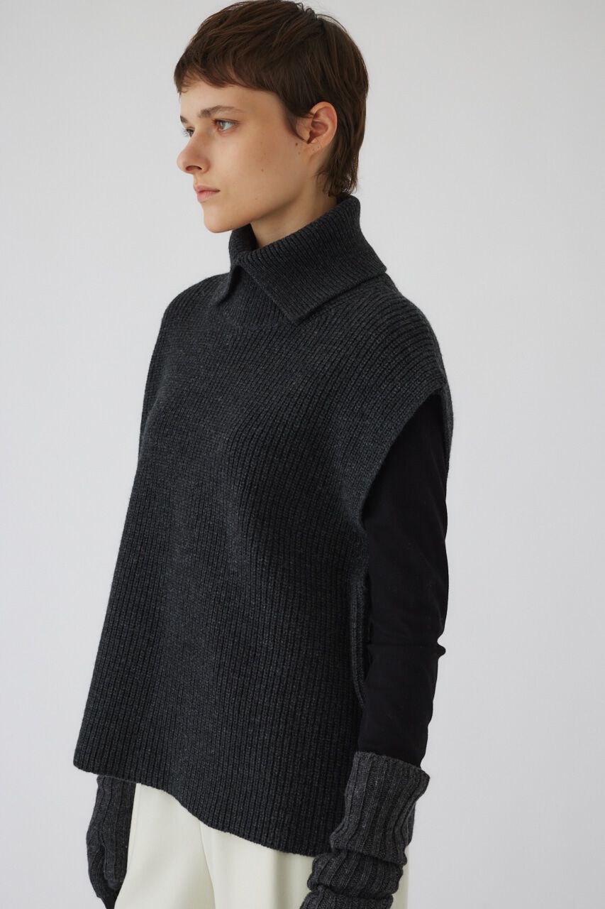 RIM.ARK 「High collar knit vest」|ニット・セーター|