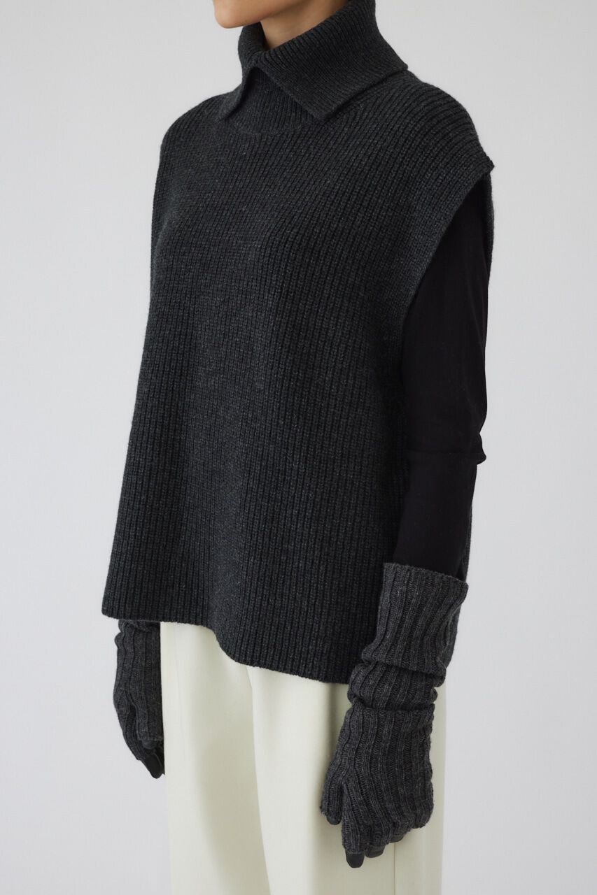 RIM.ARK 「High collar knit vest」|ニット・セーター|