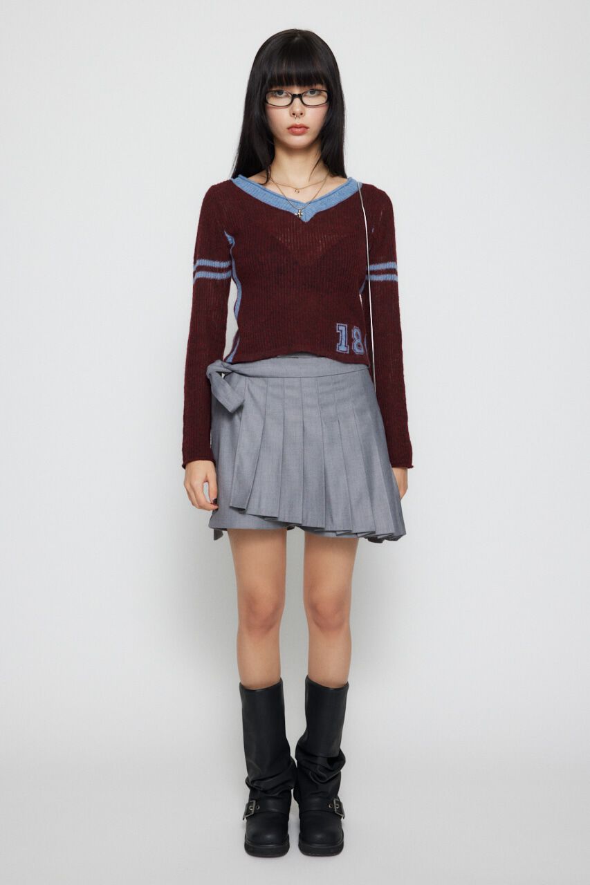 LAGUA GEM「COMPACT NUMBER ニット」|ニット・セーター|