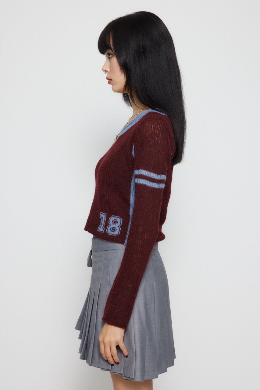 LAGUA GEM「COMPACT NUMBER ニット」|ニット・セーター|