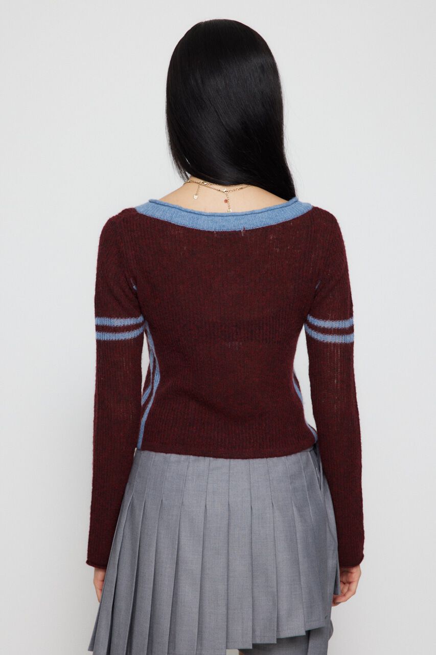 LAGUA GEM「COMPACT NUMBER ニット」|ニット・セーター|