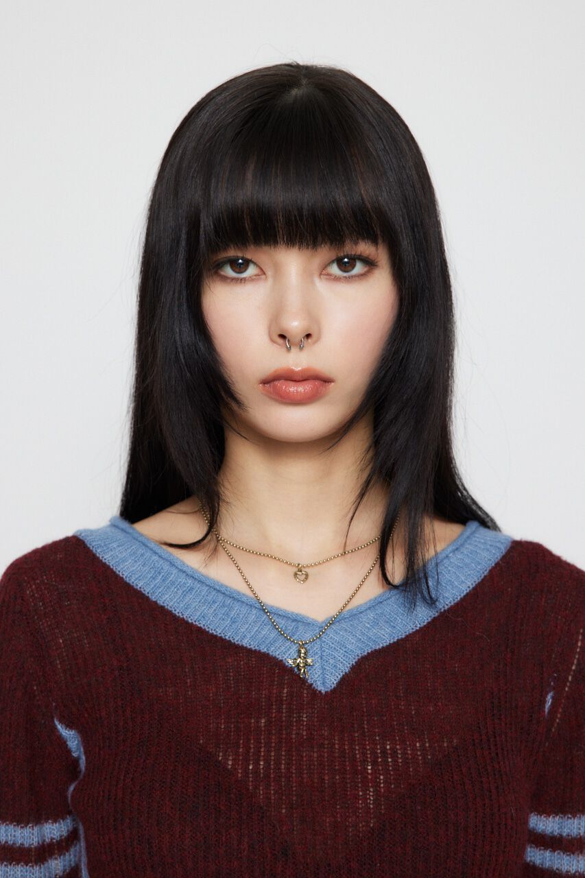 LAGUA GEM「COMPACT NUMBER ニット」|ニット・セーター|