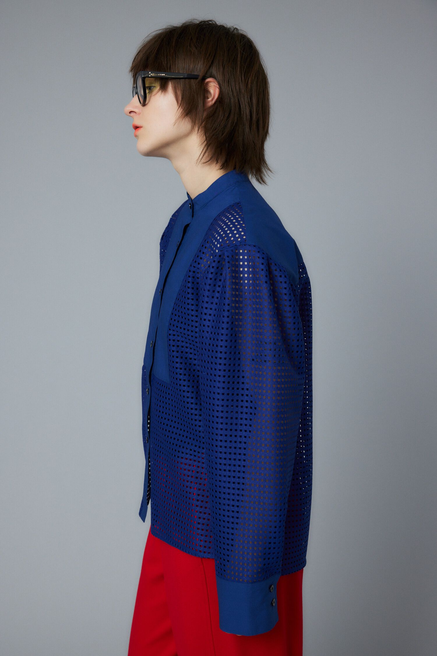 HeRIN.CYE「Mesh shirt」|シャツ・ブラウス|