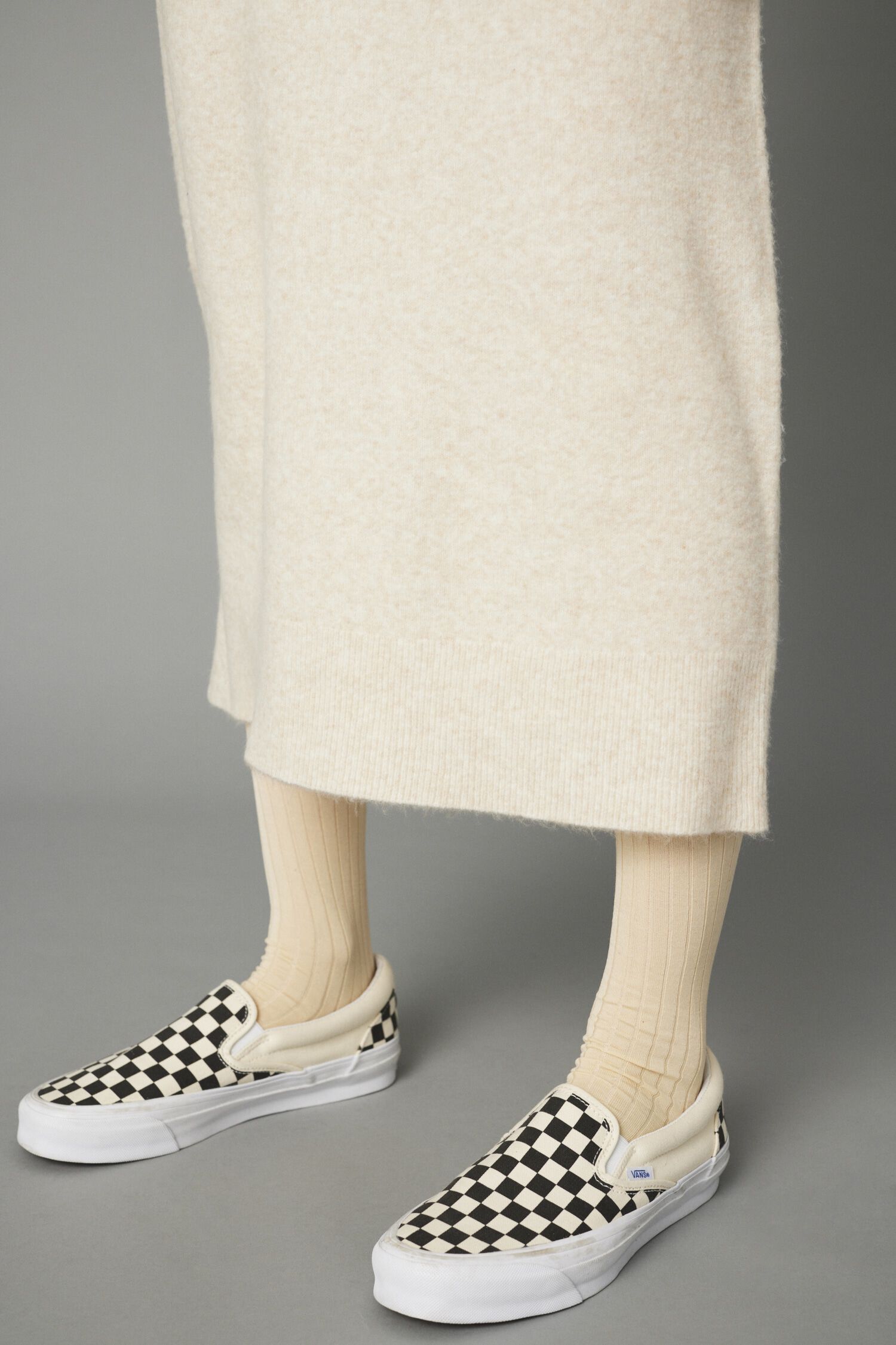 HeRIN.CYE「Frill docked knit dress」|ワンピース|