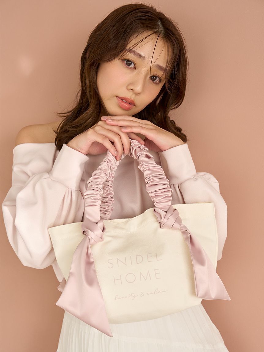 SNIDEL HOME「オーガニックキャンバストート(PNK) -SMALL-」|トートバッグ|