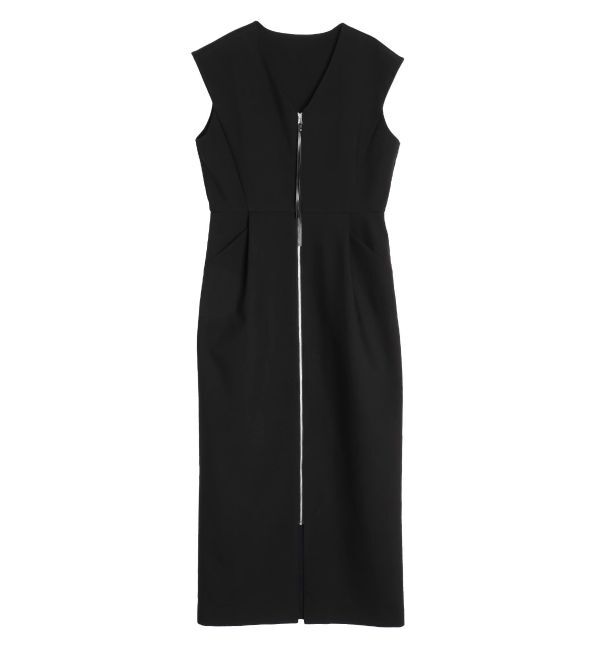 ELENDEEK「CENTER ZIP I-LINE OP」|ワンピース|