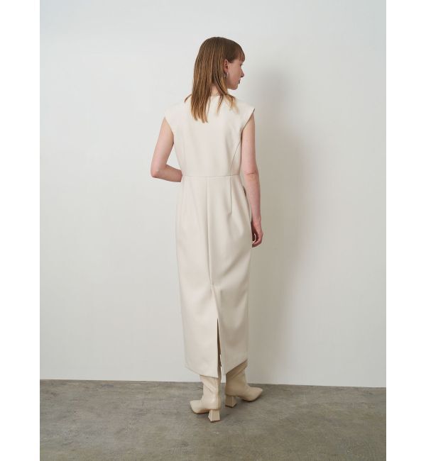 ELENDEEK「CENTER ZIP I-LINE OP」|ワンピース|