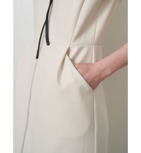 ELENDEEK「CENTER ZIP I-LINE OP」|ワンピース|