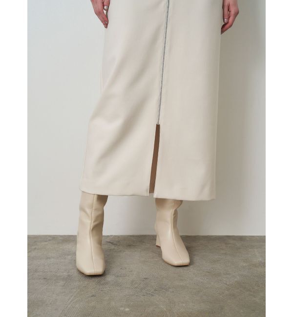 ELENDEEK「CENTER ZIP I-LINE OP」|ワンピース|