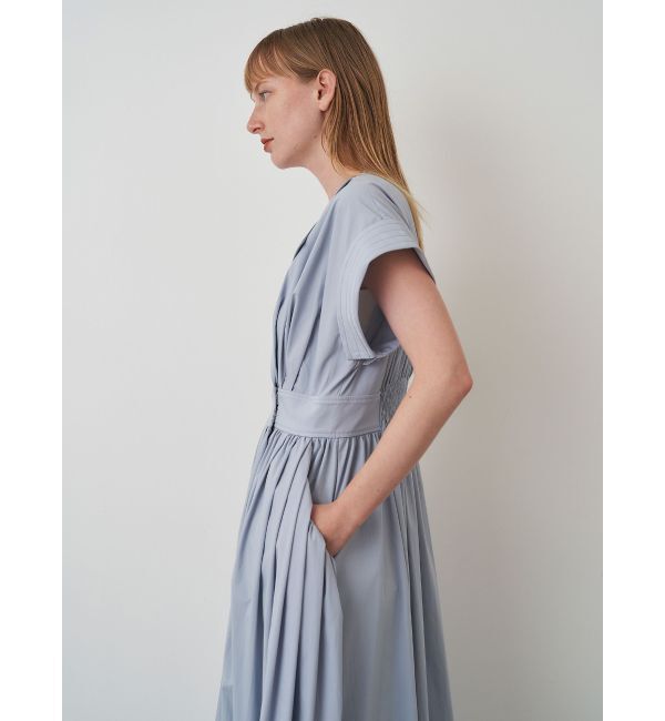 ELENDEEK「OPEN COLLAR SHIRT OP」|ワンピース|