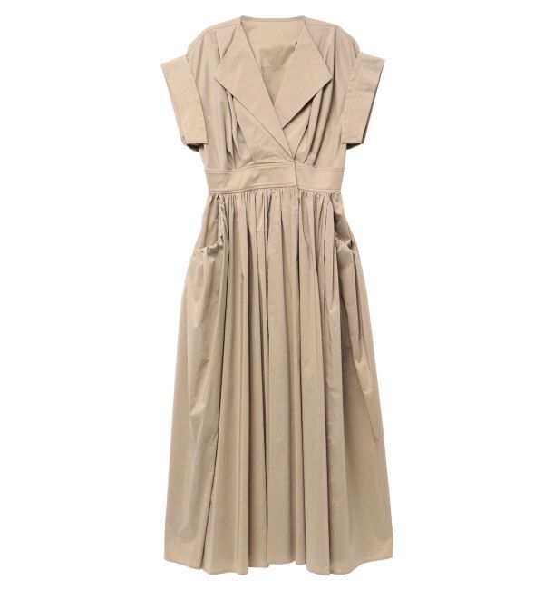 ELENDEEK「OPEN COLLAR SHIRT OP」|ワンピース|