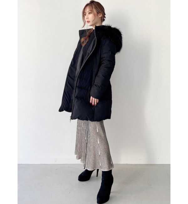 RESEXXY「ニットファブリックフレアスカート【セットアップ着用可能】」|スカート|