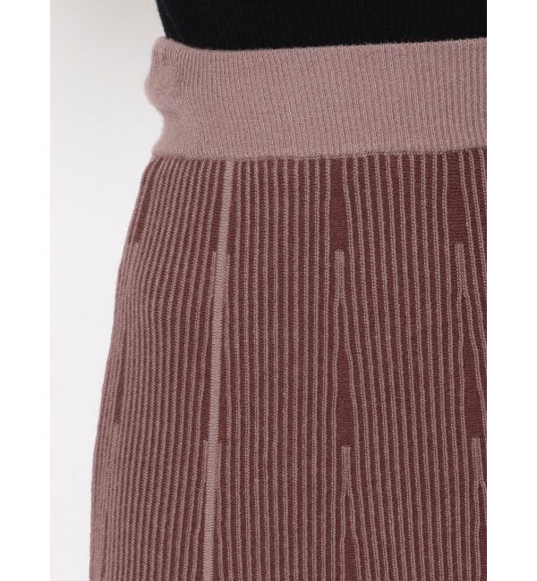 RESEXXY「ニットファブリックフレアスカート【セットアップ着用可能】」|スカート|