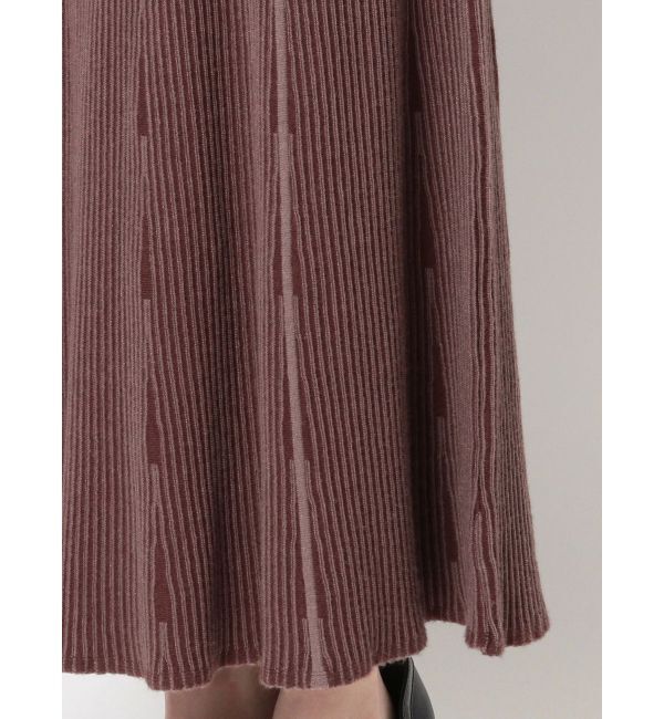 RESEXXY「ニットファブリックフレアスカート【セットアップ着用可能】」|スカート|