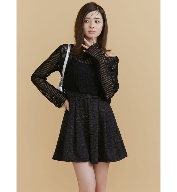 RESEXXY「メッシュルーズトップス」|ニット・セーター|