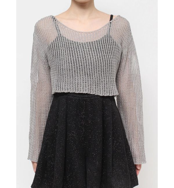 RESEXXY「メッシュルーズトップス」|ニット・セーター|