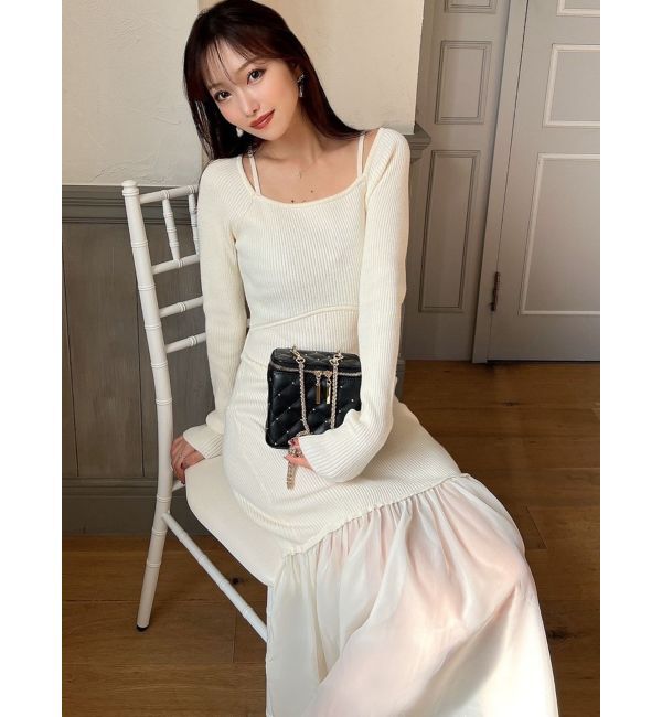 RESEXXY「ヘムシアーマーメイドニットワンピース」|ワンピース|